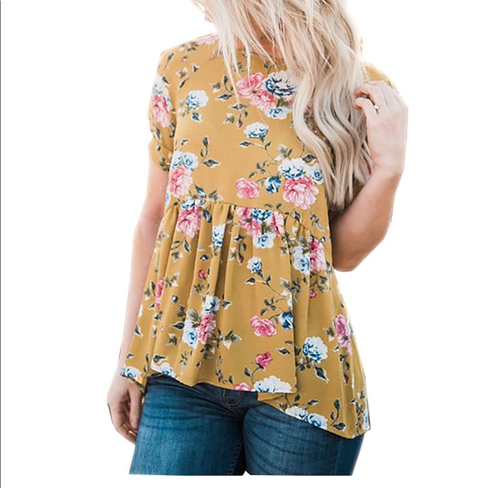 (SOLD) Flowy Top